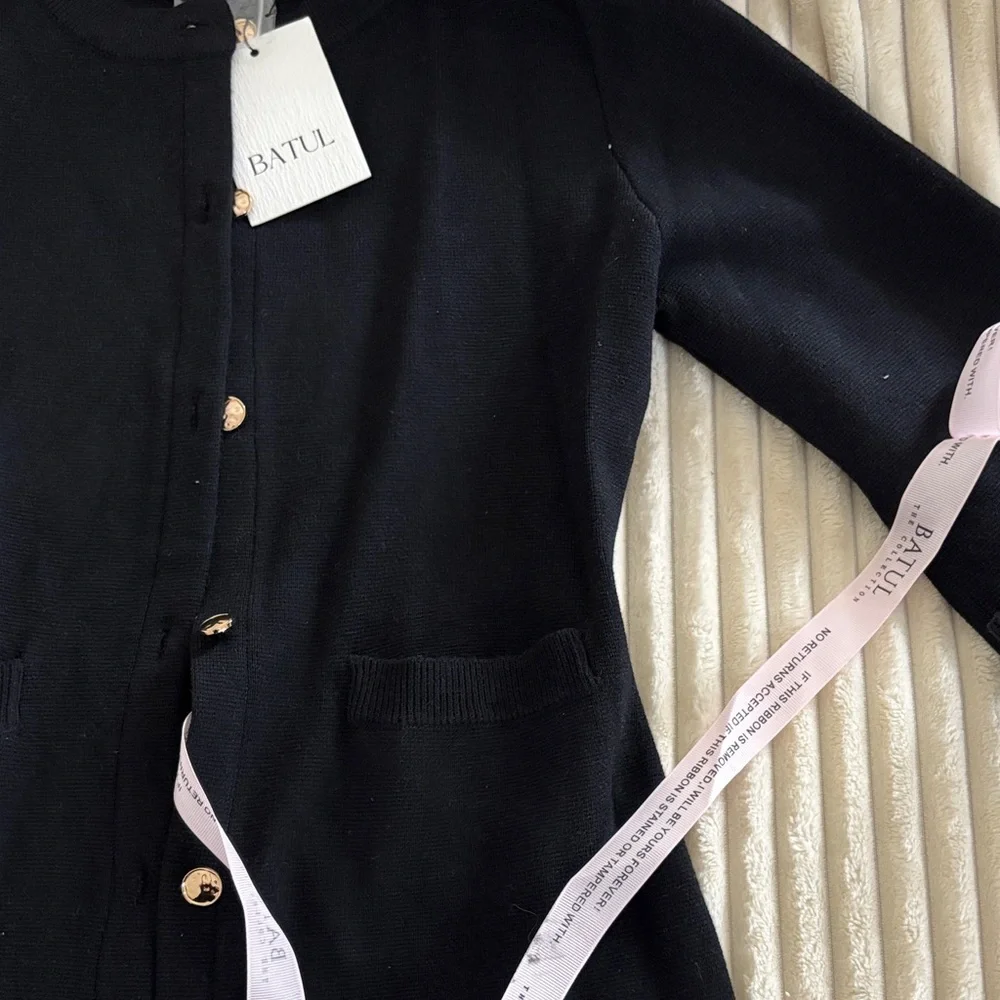 Naadean Cardigan | Noir - Picture 5 of 10